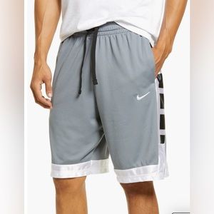 Nike Men’s Basketball Shorts, XXL, Grey